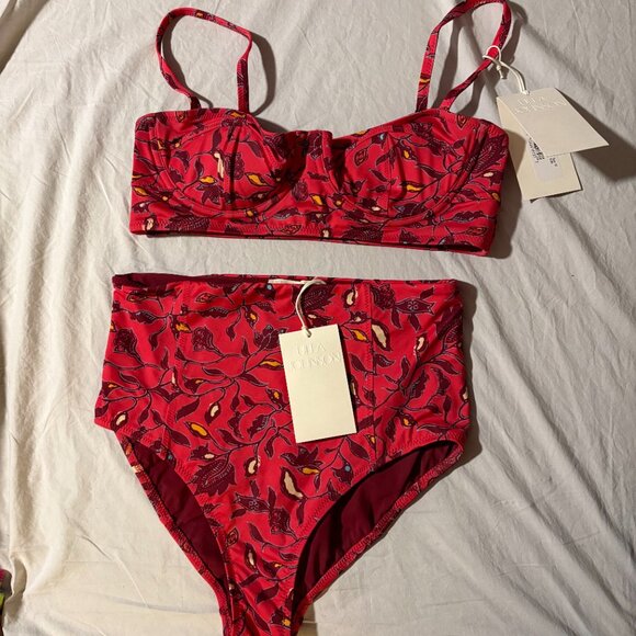 Ulla Johnson Zahara Bikini in Poppy Floral - Picture 2 of 8
